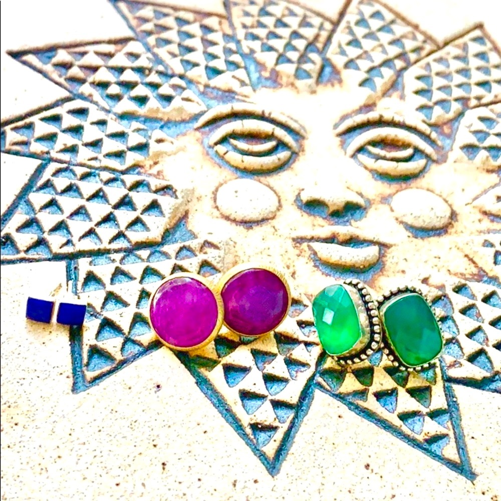 Earring trio